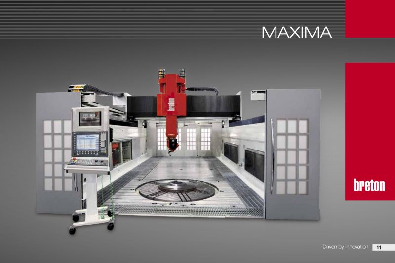 橋式六軸聯(lián)動(dòng)車銑復(fù)合龍門加工中心 MAXIMA